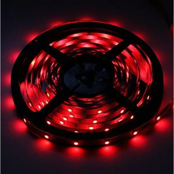 LED лента PREMIUM 300 LED 2835 IP45 8 мм красная 30W/5m арт.R-2835-300-45-CZ-01