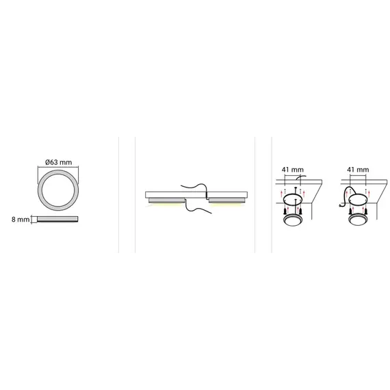 Светильник ORBIT SLIM 2 BASE арт.ORBSLD5-CZ-ML-BC - 1