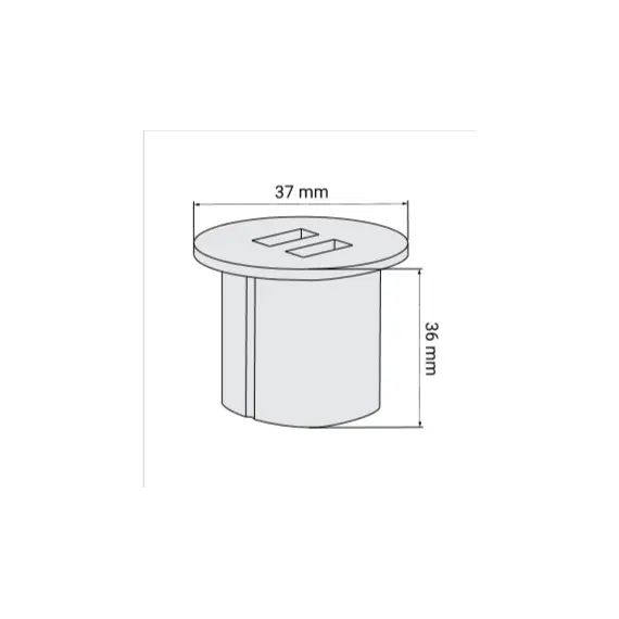 Зарядное устройство 2xUSB провод 2 м арт.GNI-USB-CZ-02 - 1