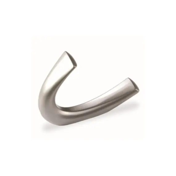 Крючок для одежды Валмакс FK-008 010 St, 32 мм, сатин светлый (ТЗ)