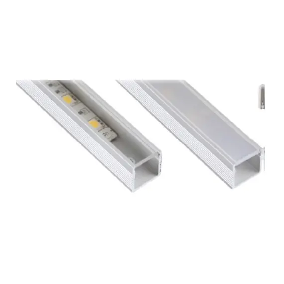 Профиль для LED ленты PROFIL LINE 2 м, алюм, молочный рассеиватель арт.PROFIL-LINE-OP-2M-W