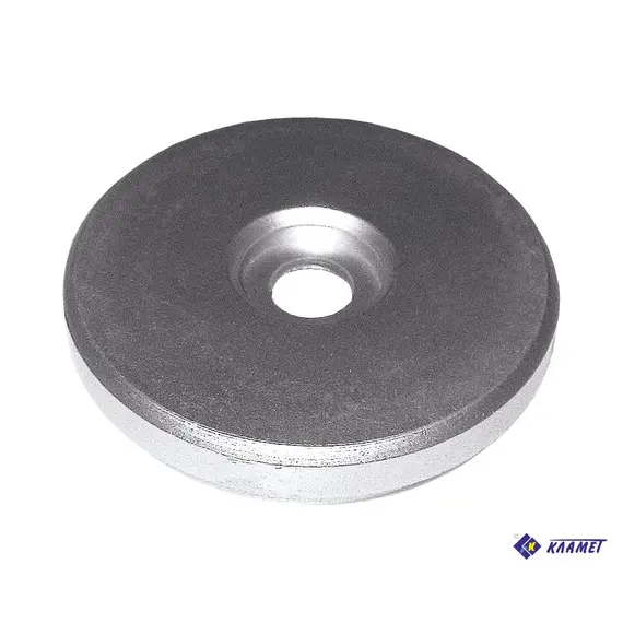 Заглушка нижняя D=60 мм H=7 мм (хром матовый)