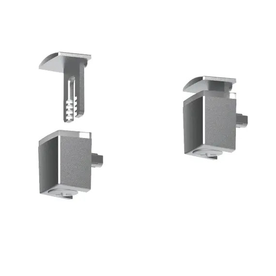 Полкодержатель для стеклянных полок с винтом арт.MV50ZNL - 2