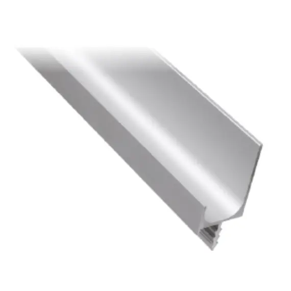 Профиль Front Line N мини L=3 м (алюминий/черный) арт.PROF-FRONTLINE-N-(AL/CZ)-3M-W HLT