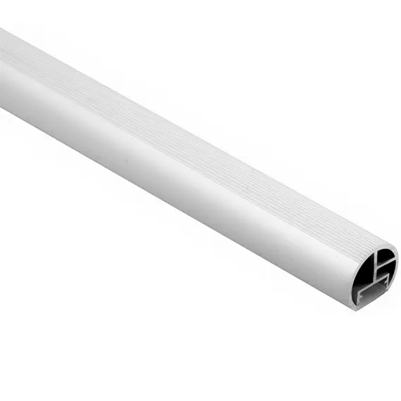 Профиль штанга для шкафа PROFIL RELING LED 2 м алюм, прозрачный рассеиватель арт.PROF-REL-TR-2W - 1
