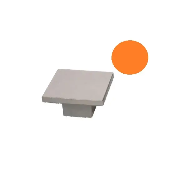 Ручка-кнопка К-8, лососевый RAL2012 арт.РКК8 (лос)