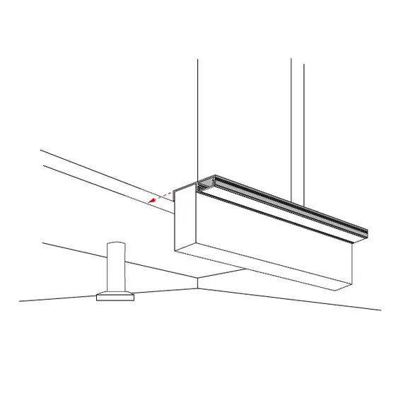 Профиль для LED ленты PROFIL FLOOR LINE 2 м, алюм, молочный рассеиватель арт.PROFIL-FLOORLINE-OP-2M-W - 5