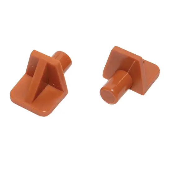 Полкодержатель пластмассовый, бук арт.ПДП(бук)