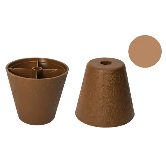 Опора мебельная Н-67, дуб сонома арт.ОМ67(дубс)