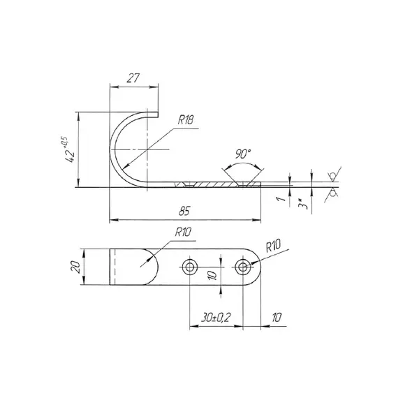 Крючок Венеция арт.КРЧ Венеция - 1