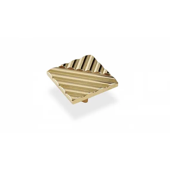 Ручка для мебели кнопка Sagittario FM-067 032, 32 мм, золото.