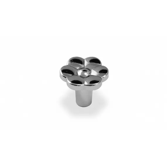 Ручка кнопка для мебели Валмакс FB-022 000 Cr, 0 мм, хром матовый.