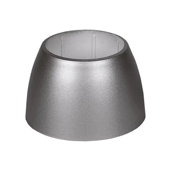 Заглушка нижняя D=28 мм (хром матовый)