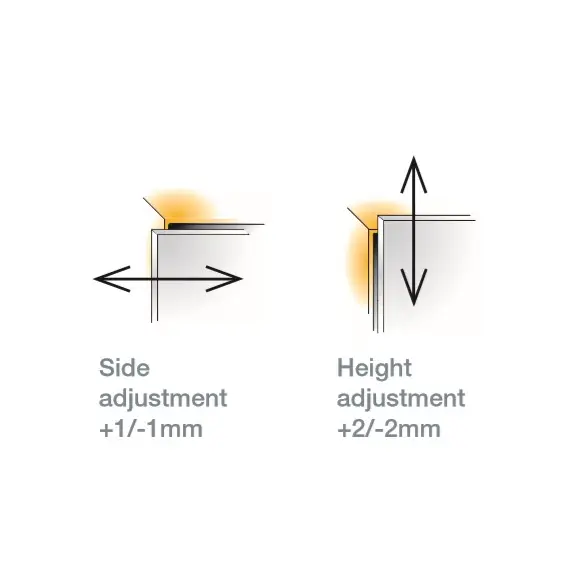 Выдвижной ящик с тонкой стенкой Titus Tekform slimline DW145 500 мм, цвет белый. Арт: 655-8G50-150-00 - 1