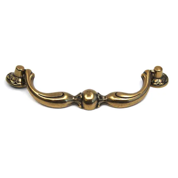 Ручка скоба для мебели Bosetti Marella Валенсия, 96 мм, бронза. Арт: 03023.09600.07 - 1