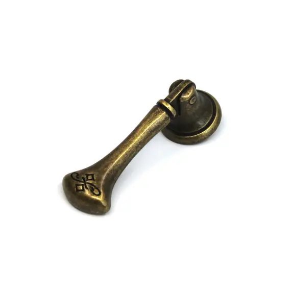 Ручка капля для мебели Bosetti Marella Флоренция, 0 мм, бронза. Арт: 21009Z04800.09