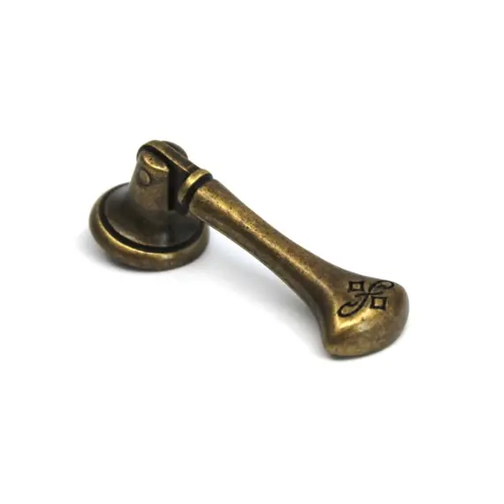 Ручка капля для мебели Bosetti Marella Флоренция, 0 мм, бронза. Арт: 21009Z04800.09 - 1