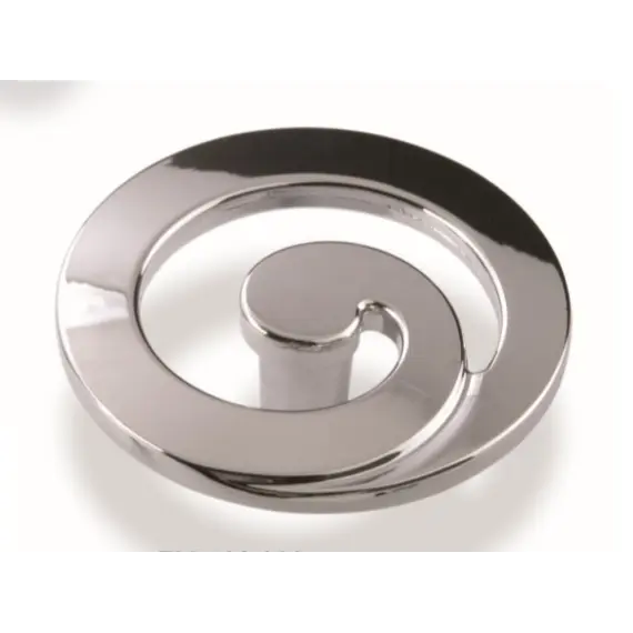 Ручка для мебели кнопка Sagittario FM-102 000 Cr, 0 мм, хром глянцевый (ТЗ)