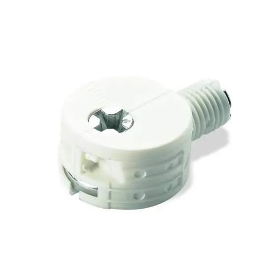 Однокомпонентная стяжка Titus Quickloc белая потайная. Арт: 006806-877-001