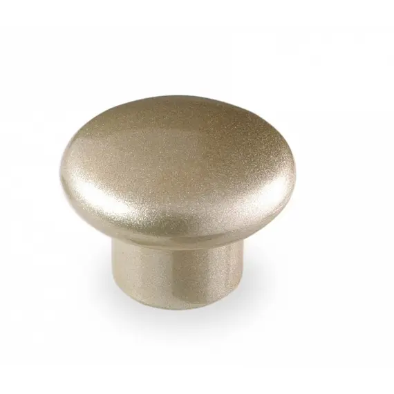 Ручка кнопка для мебели Валмакс В-001 000, 0 мм, металлик золотистый
