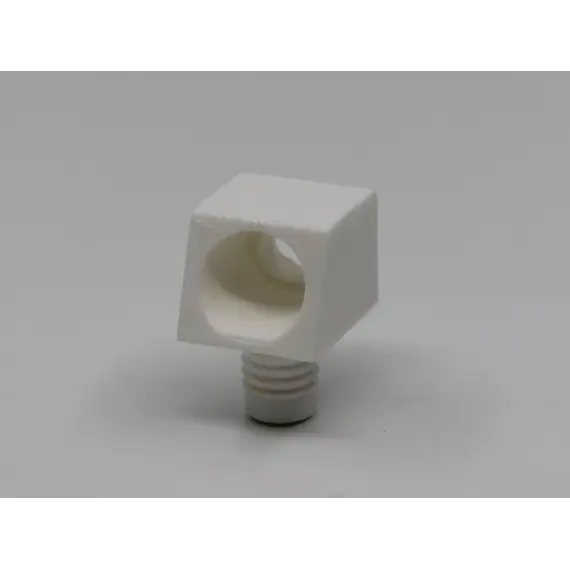 Стяжка Minibloc D8 мм для присадок с плоскости панели (серебро) арт.002141-861-001