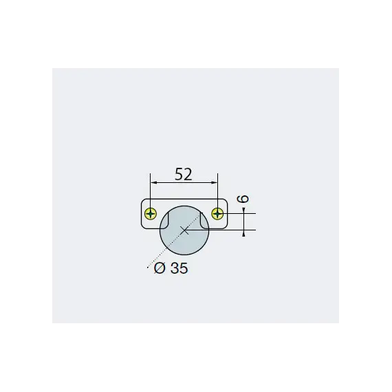 Петля мебельная Titus S-Type i3 угловая (45гр) 110/52/18 мм арт.242-0H47-650-00 - 6