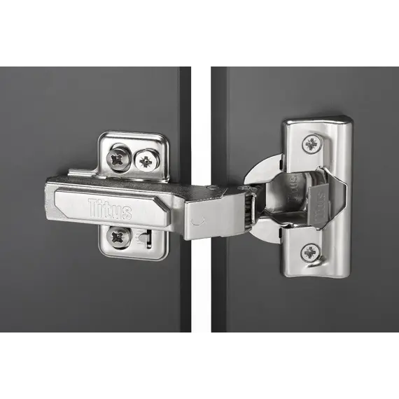 Петля мебельная Titus S-Type i3 угловая (45гр) 110/52/9 мм арт.242-0B11-650-00 - 1