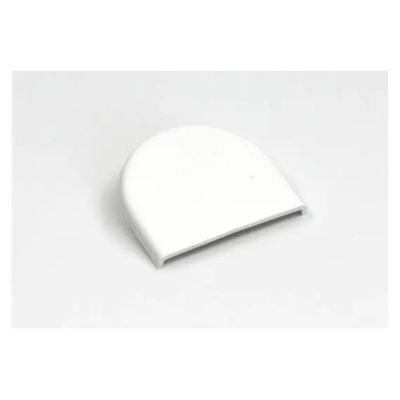 Заглушка мебельная эксцентрика Titus D25 белая. Арт: 7463 WT - 1