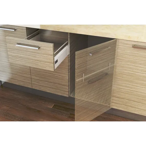 Забивной соединитель фасадов Cubo d.5 мм, длина 70 мм, отделка цинк. Арт: 590D051070Z - 2