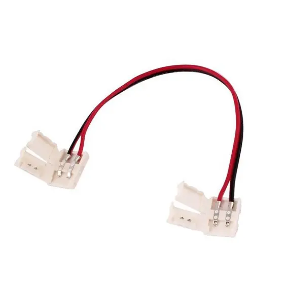 Коннектор для 2-ух LED лент 8 мм, провод 15 см арт.MO-LF08-0,15M-D1