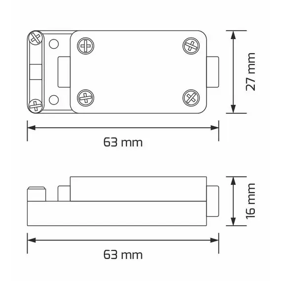Коннектор IP54 для проводов 0,75-1,5 мм2 арт.GNI-ZLA-IP54-V2 - 3