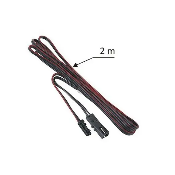 Удлинитель 2 м с мини-коннектором, черный арт.OKZ-PRZ-2M/MIN/CZ