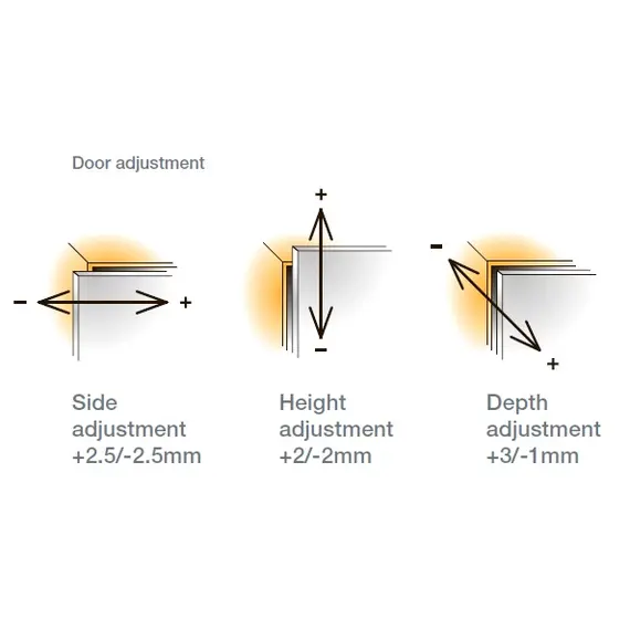 Петля T-type для складных фасадов 70/45 мм арт.721-0PK0-650-00 - 4