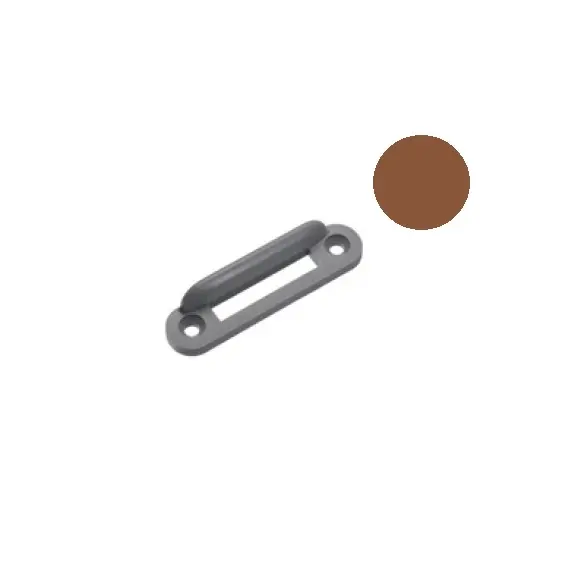 Планка ответная замка Push Esp Lock, коричневый арт.927-4893-370
