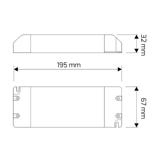 Блок питания SLIM LED PREMIUM 216W 12VDC, без проводов арт.TRA-S-216W-T-01 - 1