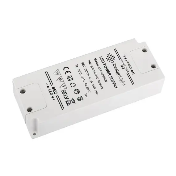 Блок питания LED STANDARD PLUS 54W 12VDC, без проводов арт.TRA-SP-54W-T-01