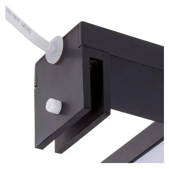 Светильник LED AMBER UNIWERSALNY IP44 4,5W 230VAC 3000К, провод 30 см, черный арт.AMBER-U-CZ-30K-01 - 1