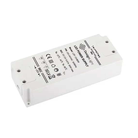 Блок питания LED STANDARD PLUS 80W 12VDC, без проводов арт.TRA-SP-80W-T-01