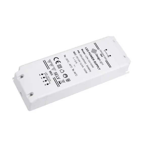 Блок питания LED STANDARD PLUS 150W 12VDC, без проводов арт.TRA-SP-150W-T-01