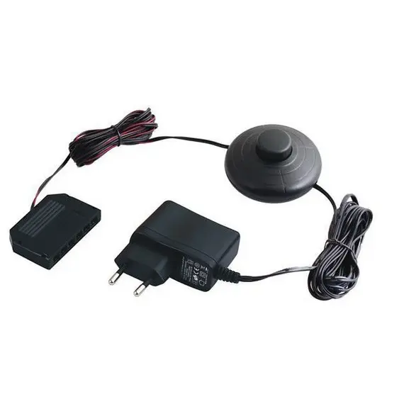 Блок питания LED 1,8W 12VDC, ножной выключатель, разветвитель 6 гнезд, провод 4 м арт.ZSIM-12DC-1,8W-MNW