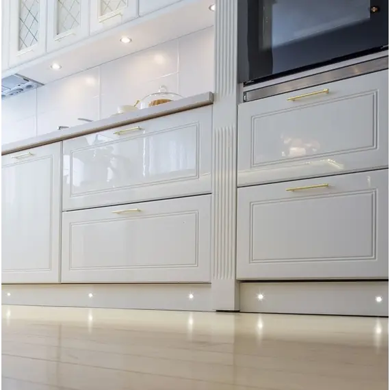 Светильник LED STAR 0,6W 12VDC 3000К, провод 2 м, хром арт.STAR-CH-30K-01 - 4