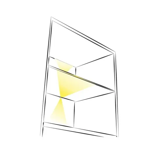 Светильник LED KLIPS 3D 1,1W 12VDC 4000К, провод 2 м, алюминий арт.KLIPS-3D-AL-40K-01 - 3