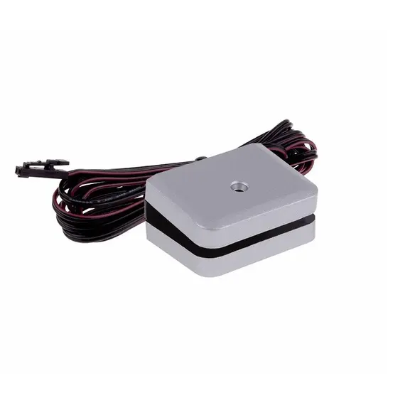 Светильник LED KLIPS 3D 1,1W 12VDC 6000К, провод 2 м, алюминий арт.KLIPS-3D-AL-60K-01