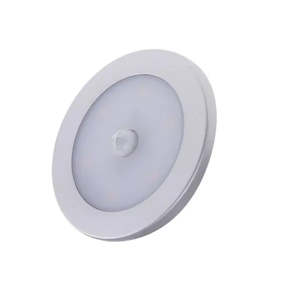 Светильник LED ORBIT PIR 3,0W 12VDC 3000К, провод 2 м, алюминий арт.ORBIT-PIR-AL-40K-01