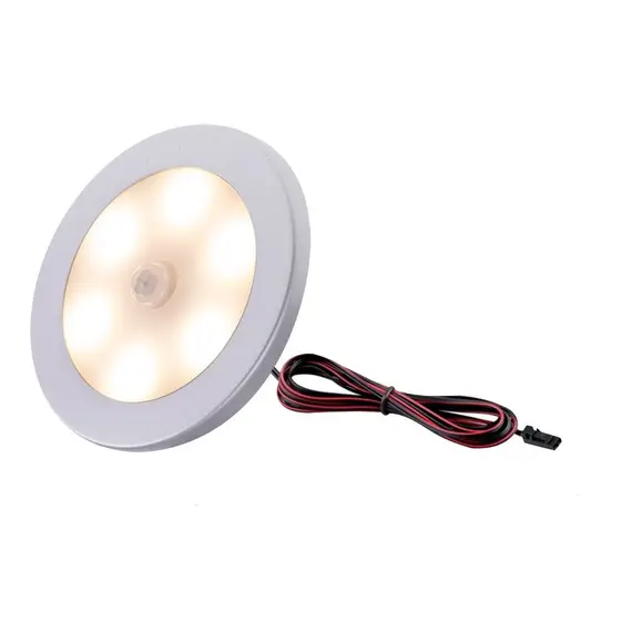 Светильник LED ORBIT PIR 3,0W 12VDC 3000К, провод 2 м, алюминий арт.ORBIT-PIR-AL-40K-01 - 2