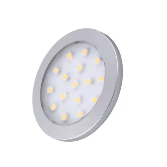 Светильник LED ORBIT 1,5W 12VDC 16LED 3000К, провод 2 м, алюминий арт.ORBIT-AL-30K-01W