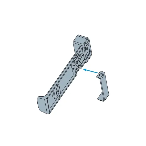 Доводчик (демпфер) мебельный Titusoft WD для деревянных ящиков (комплект) арт.973-0X35-380-K2 Titus - 6