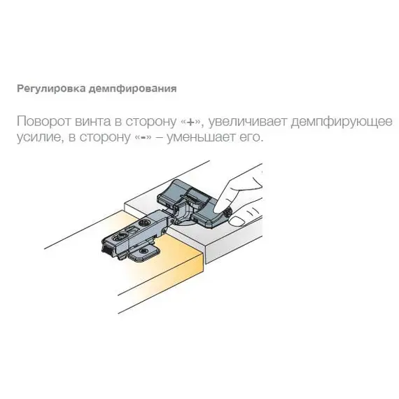 Петля мебельная Titus Basic-I 2 90 градусов 110/48/0 мм. арт.954-0800-050-00 - 6