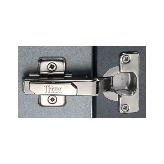 Петля мебельная Titus S-Type 90 градусов 110/48/0 мм. арт.248-0532-050-ST - 1