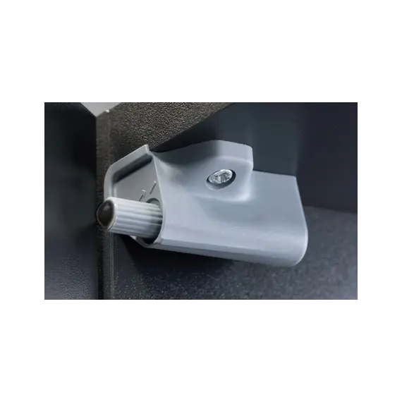 Демпфер мебельный угловой Glissando CR (белый) арт.972-0X19-350-00 Titus - 2